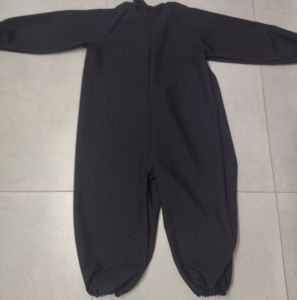 Kids Costumes to Hire - Black Onesie -  8 Years
